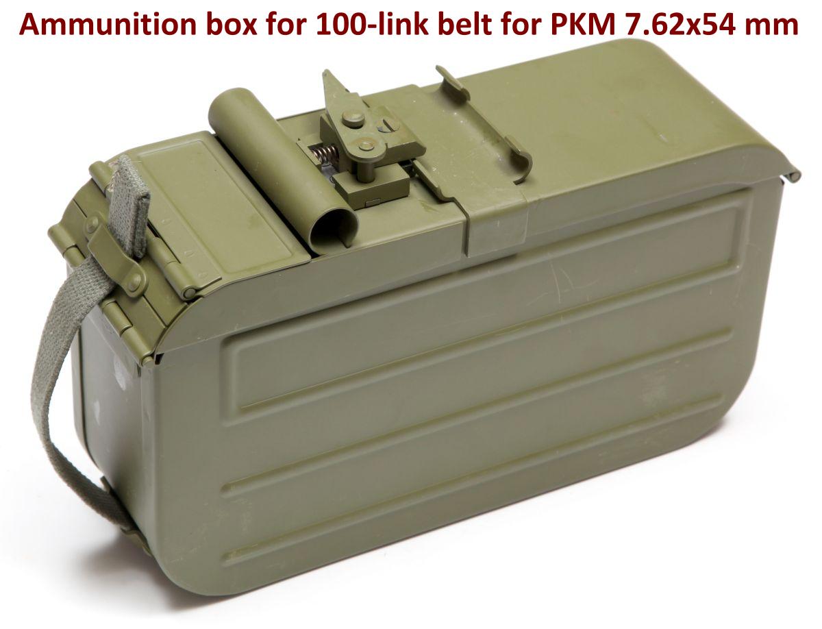 ammunition box for PKM 7.62x54 mm